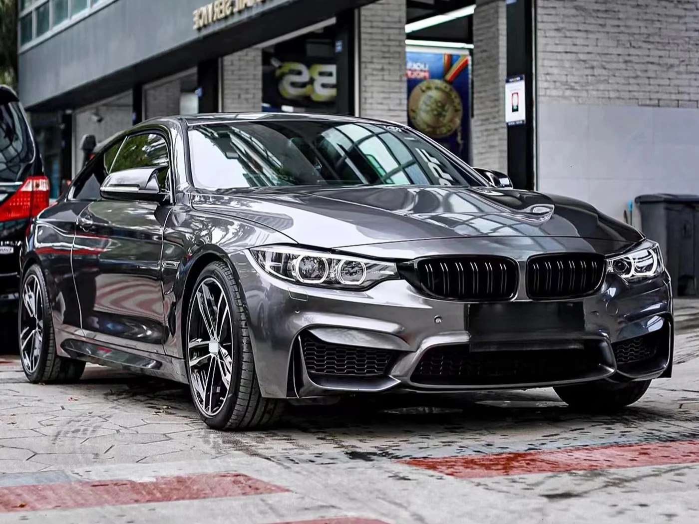 Car Modification Accessories M4 Style Front Bonnet Carbon Fibre Hood for  4 Series F33 F35 F36 Car Engine Hood High Quality